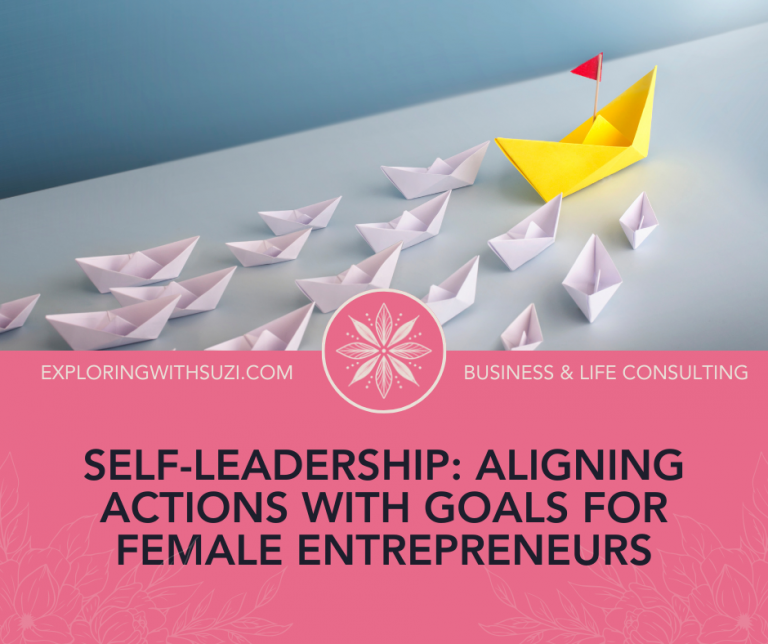Self-Leadership: Aligning Actions with Goals for Female Entrepreneurs